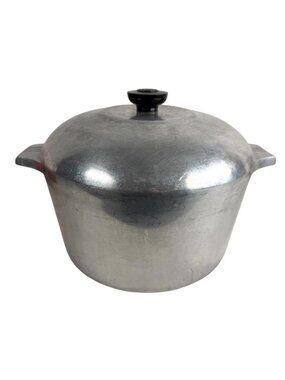 Vintage Wagner Ware Magnalite 4249 Sidney -O- 6 Qt Stockpot Dutch Oven With Lid